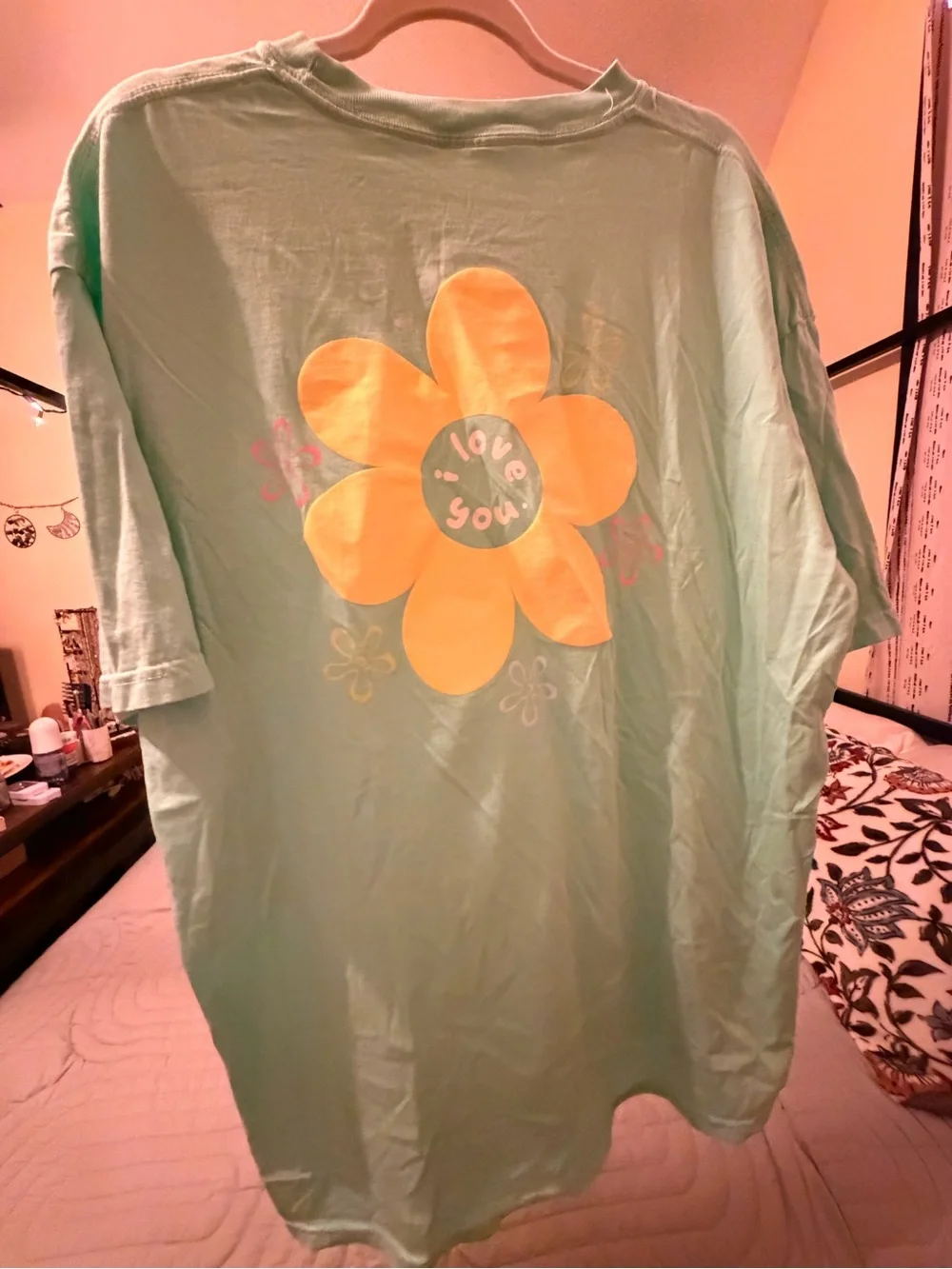 Punz Men's Crewneck T-Shirt in Mint Green